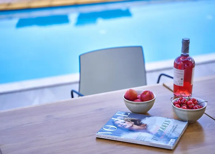 Luxury Rhodes Amina Sea View Private Swimming Pool Villa