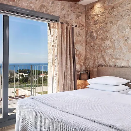 Luxury Rhodes Amina Sea View Private Swimming Pool Вилла