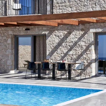 Luxury Rhodes Amina Sea View Private Swimming Pool Villa