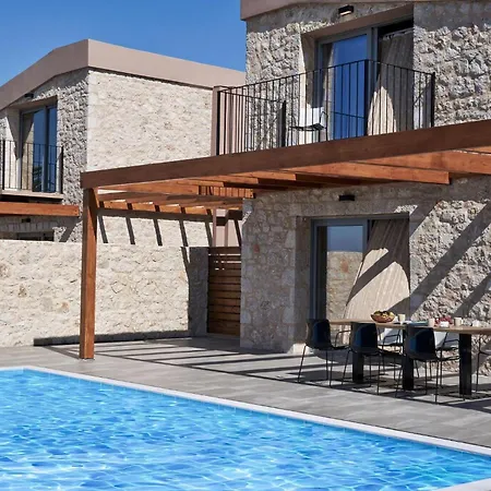 Luxury Rhodes Amina Sea View Private Swimming Pool Villa